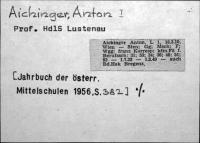 Aichinger, Anton