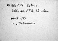 Albrecht, Oskar