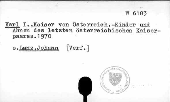 Karl I., Kaiser von Österreich