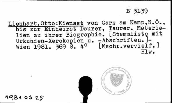 Lienhart, Otto