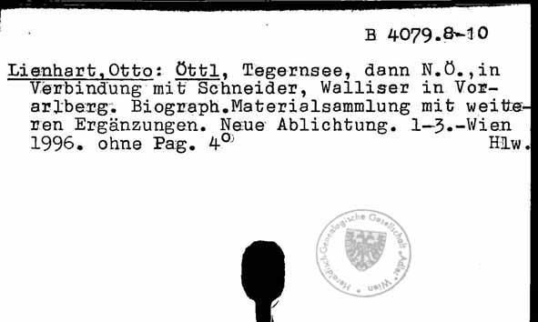 Lienhart, Otto