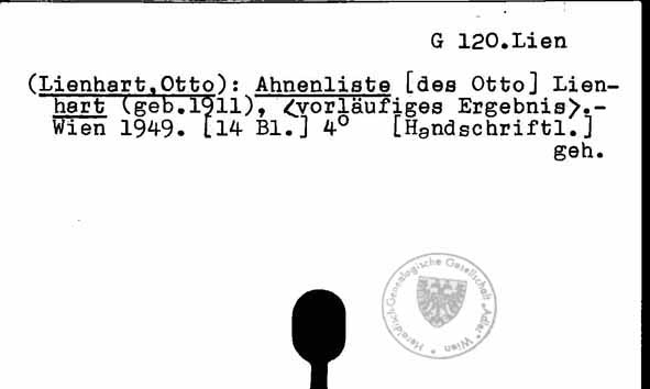 Lienhart, Otto