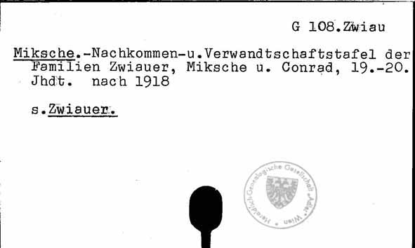 Zwiauer [G-108.Zwiau]