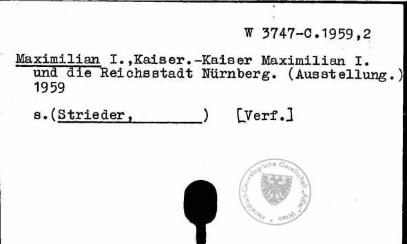 Maximilian I. Kaiser