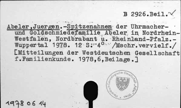 Abeler, Jürgen [B-2926.Beilage]
