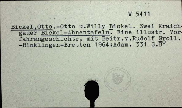 Bickel Otto