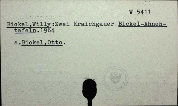 Bickel Willy