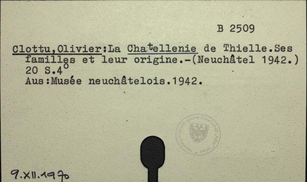 Clottu Olivier