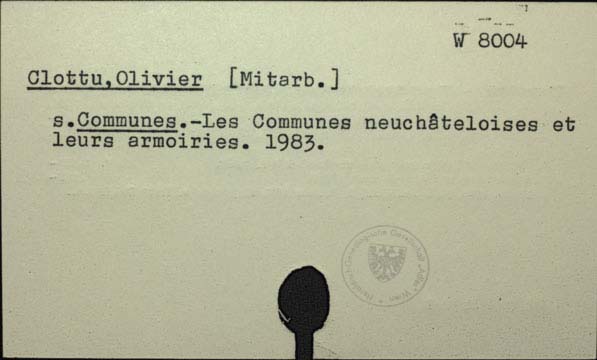 Clottu Olivier