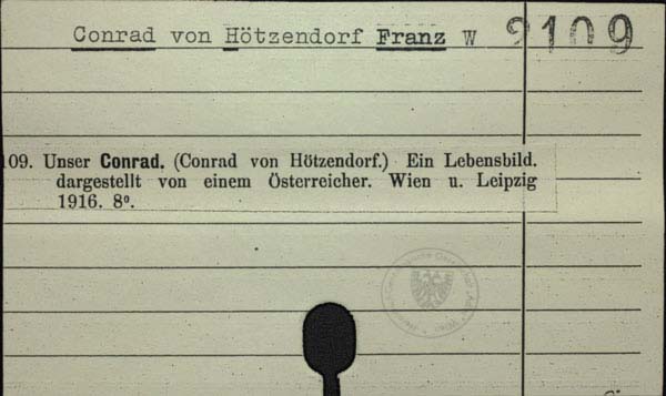 Conrad von Hötzendorf, Franz