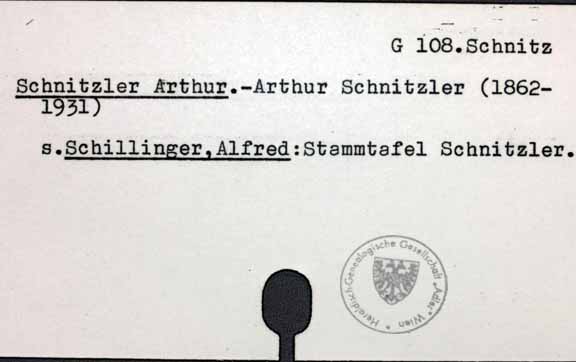 Schnitzler Arthur