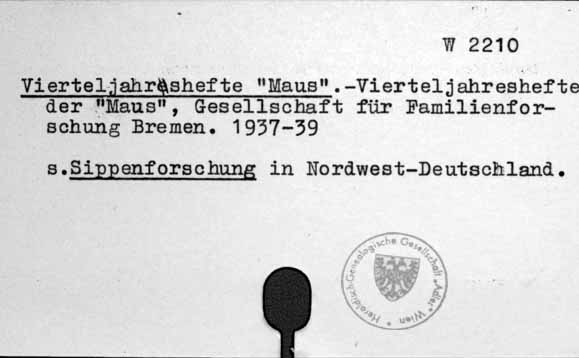 Viertelsjahreshefte    'Maus'