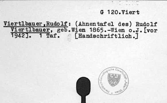 Viertlbauer, Rudolf