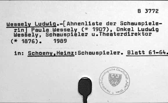 Wessely Ludwig