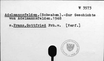 Adelmannsfelden [W-3573.]