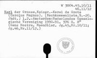 Karl der Große, Kaiser [W-3804.45,10/11] [W-3804.46,11/12]