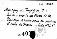 Meurgey de Tupigny, Jacques