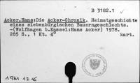 Acker, Hans [B-3182.1]