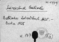 Baltisches Adreßbuch. 1925.-Berlin 1925. [W-1779.]