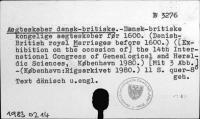 Aegteskaber dansk-britiske [B-3276.]