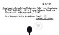 Nassauische Annalen. Band 103. 1992. [B-1.103]