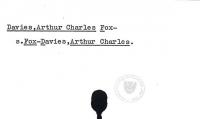 Davies Alrthur Charles Fox