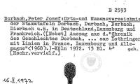 Dorbach Peter Josef