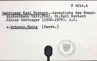 Oettinger Karl Norbert