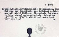 Orthner, Wilhelm