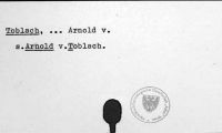 Tiblach, ... Arnold von