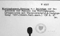 Wistinghausen, Henning v.